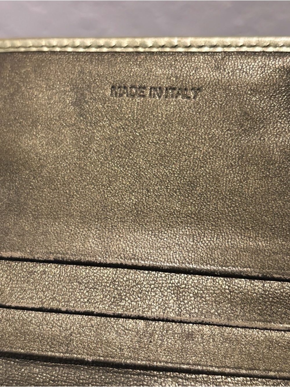 Prada Light Green Patent Leather Long Continental Snap Wallet with Gold Logo - Picture 5 of 15